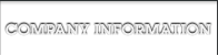 COMPANY INFORMATION